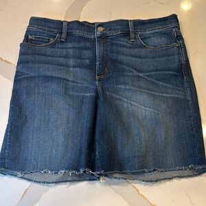 NYDJ Jessica Blue Jean Shorts with LiftxTuck EUC